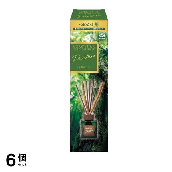 スッキーリ!Sukki-ri! コルク+スティック ピュリチャー CORK+STICK -Puriture- 大樹の下で 100mL (詰め替え用) 6個セット