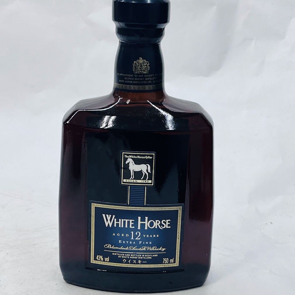 【未成年の飲酒は法律で禁じられています】ホワイトホース 12年 エクストラファイン 43度 750ml 7,385円
