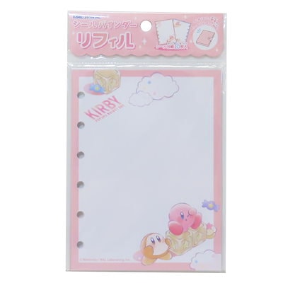 Qoo10] 星のカービィ シール帳リフィル シールバ : 文具