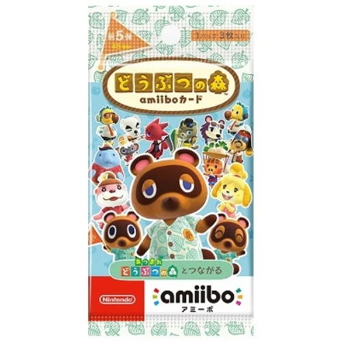 �ǂ��Ԃ̐Xamiibo�J�[�h NVL-E-MA3E [��5�e]