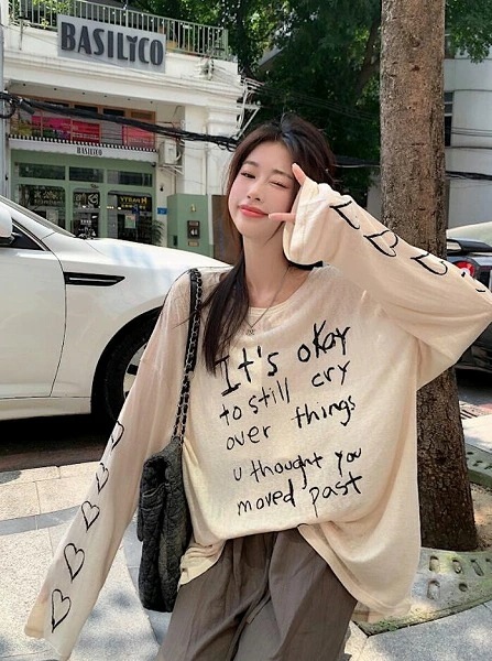 新品レディース服 Tシャツ長袖トップス日焼け対策M-XL