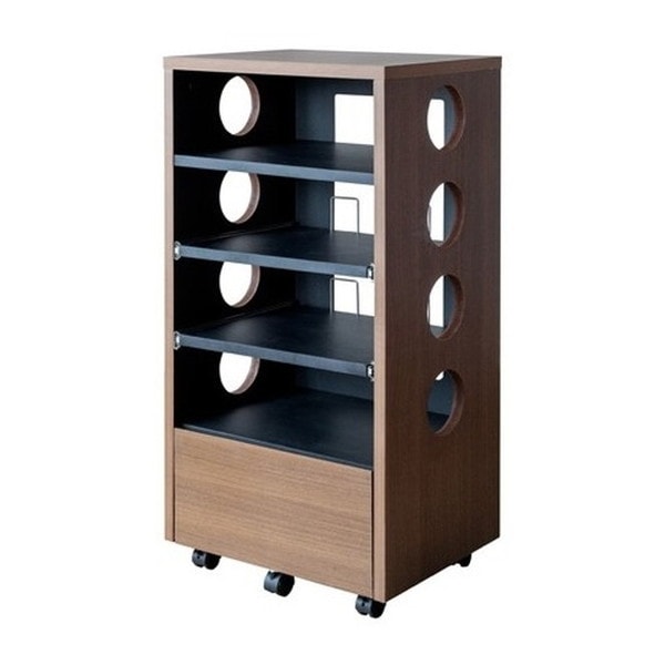 宮武製作所 GRK-002 BRBK ゲーム機ラック REGABO ブラウンブラック