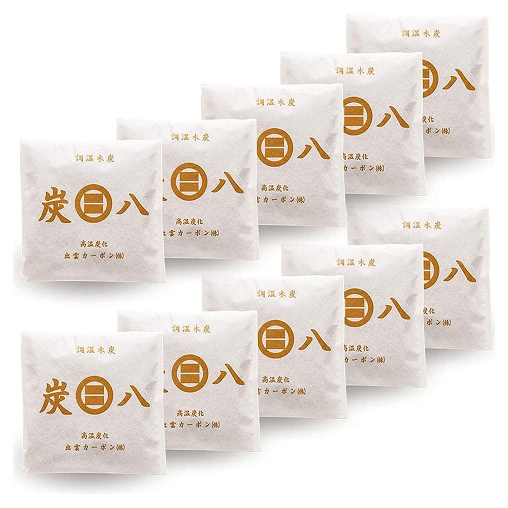 炭八 結露対策 出雲カーボン スマート小袋 10袋セット 結露防止 や カビ対策 に SNSで 大人気 調湿 乾燥材 除湿剤 除湿 脱臭 結露 防カビ ダニ 対策 靴箱 下駄箱 7,055円