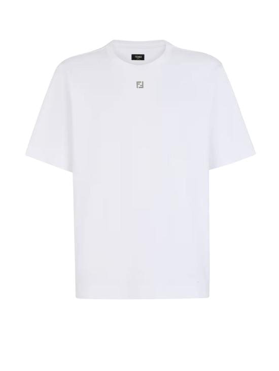 FENDI Men T-Shirts FY0936 ARYYF0QA0 White