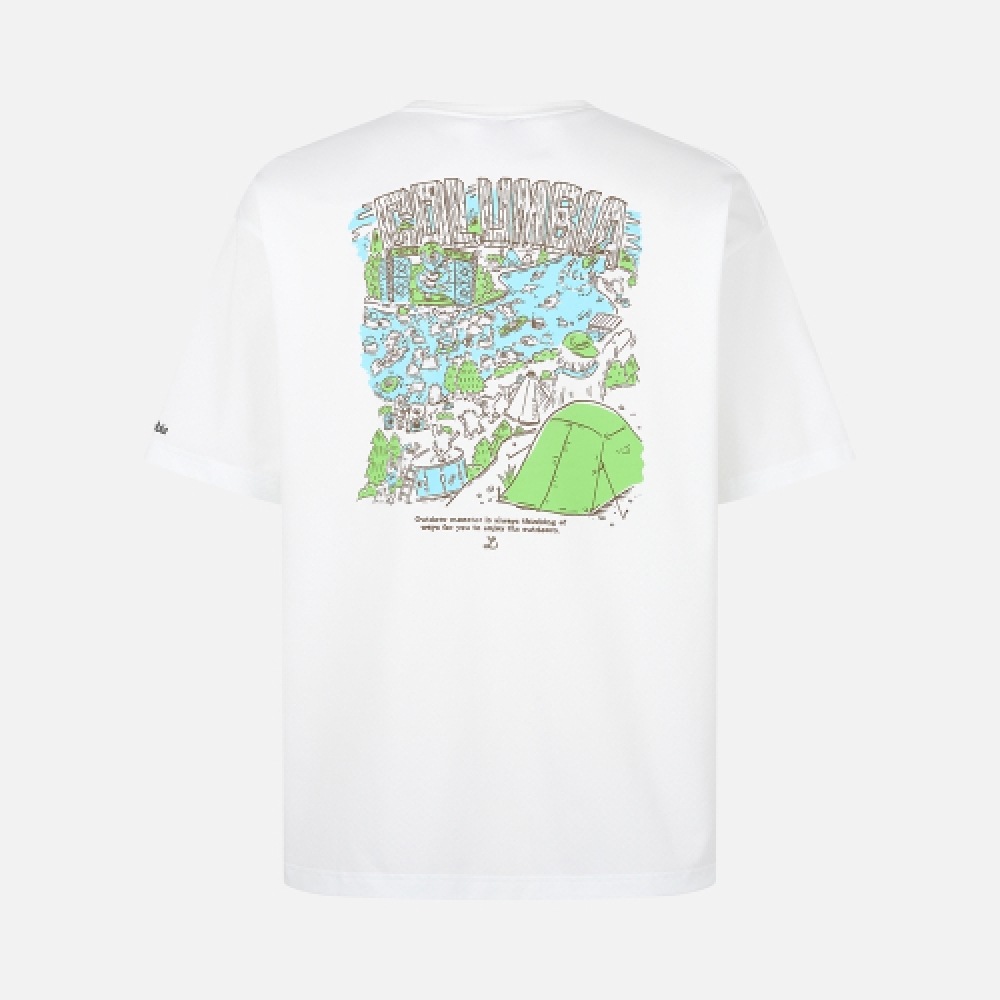 COLUMBIA パブリックリトルベアロックグラフィックショートスリーブ T シャツ
