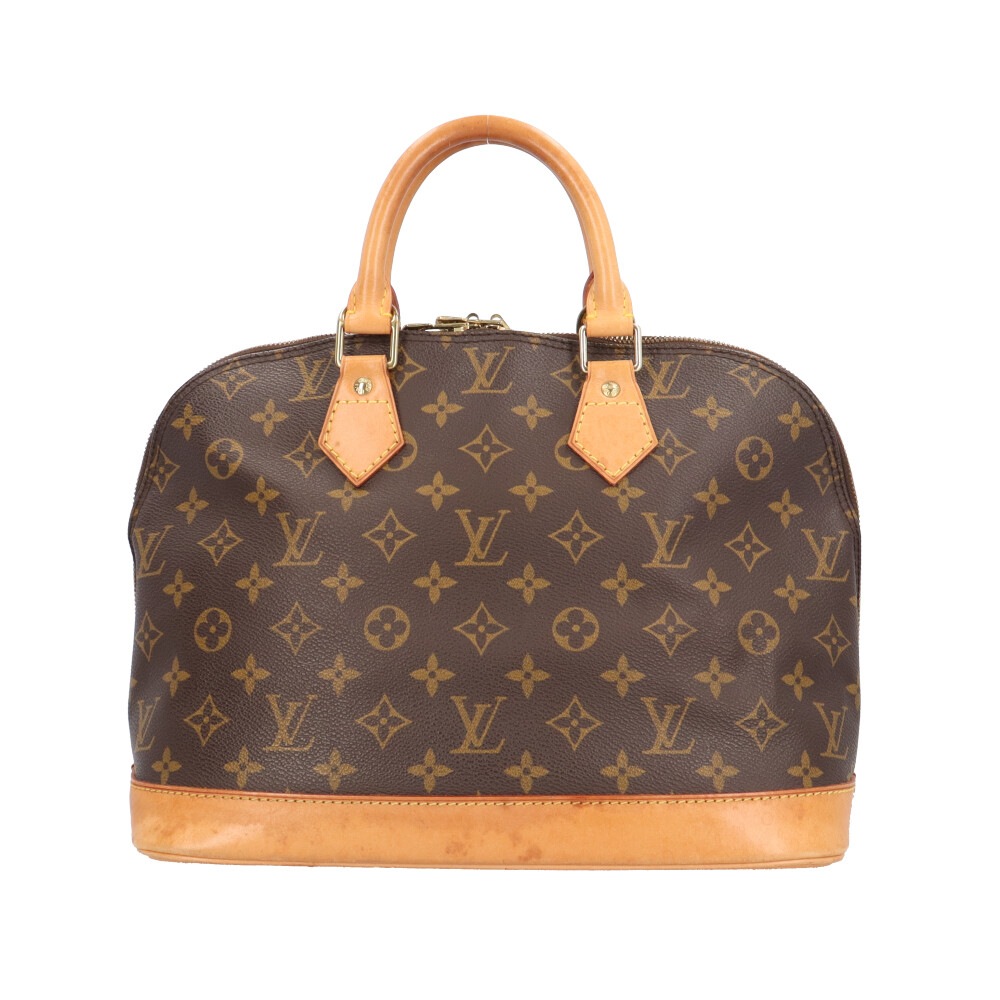 ルイヴィトン アルマ モノグラム ハンドバッグ モノグラムキャンバス M51130 ブラウン LOUIS VUITTON 中古