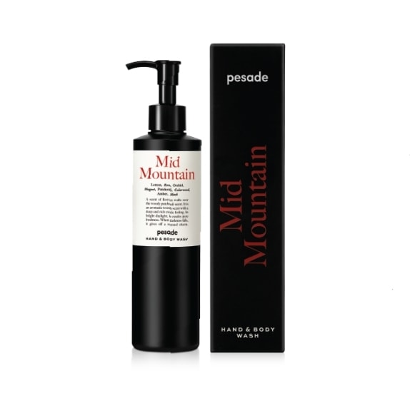 ペサード Mid Mountain Hand & Body wash 250ml (Aromatic Woody) 韓国香水