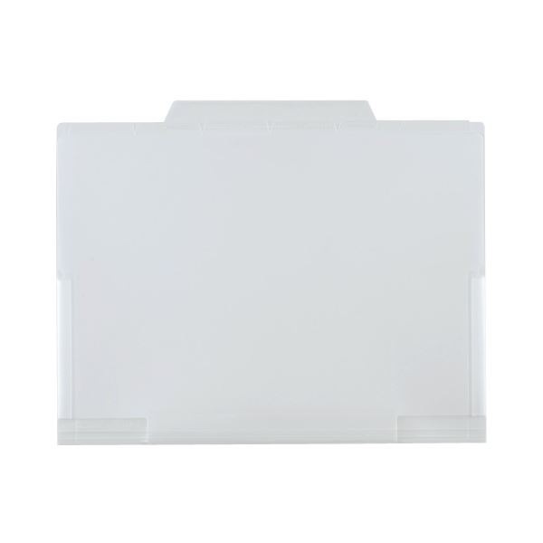 (まとめ) セキセイ アクティフ インデックスフォルダー A4 6インデックス 7ポケット クリア ACT-906T 1セット(5冊) (×5セット)