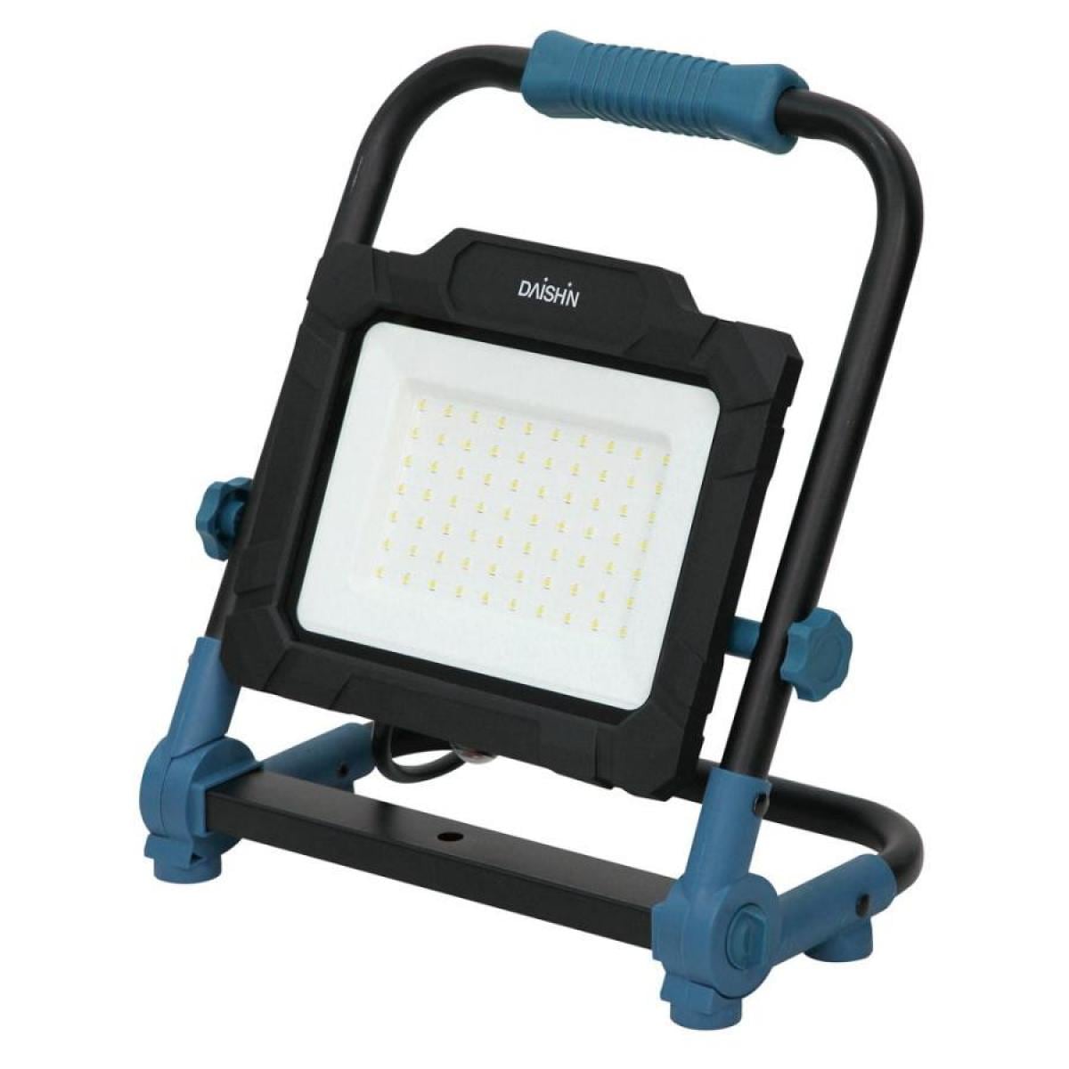 DAISHIN 大進 コンセント式LED薄型投光器 50W 5000ルーメン DFL-A50 LED投光器 コンパクト ACコンセント式 作業灯 工具