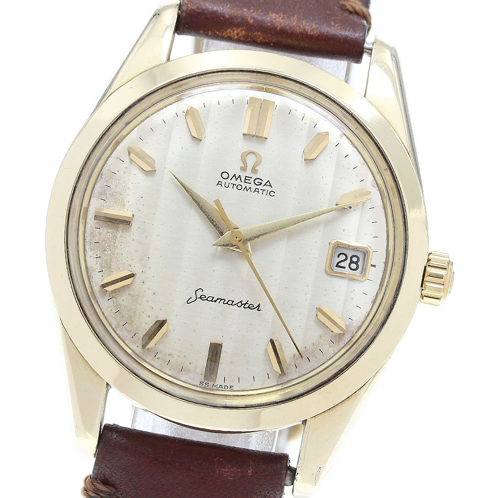 オメガ OMEGA 14763-62 SC シーマスター Cal.562 デイト 自動巻き メンズ _888940【中古】