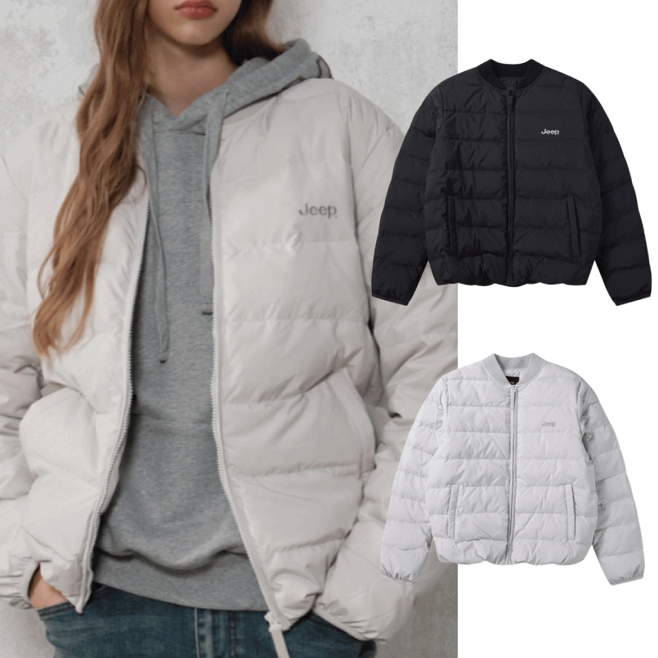 男女兼用 軽量 ダウンジャケット (2 COLORS)