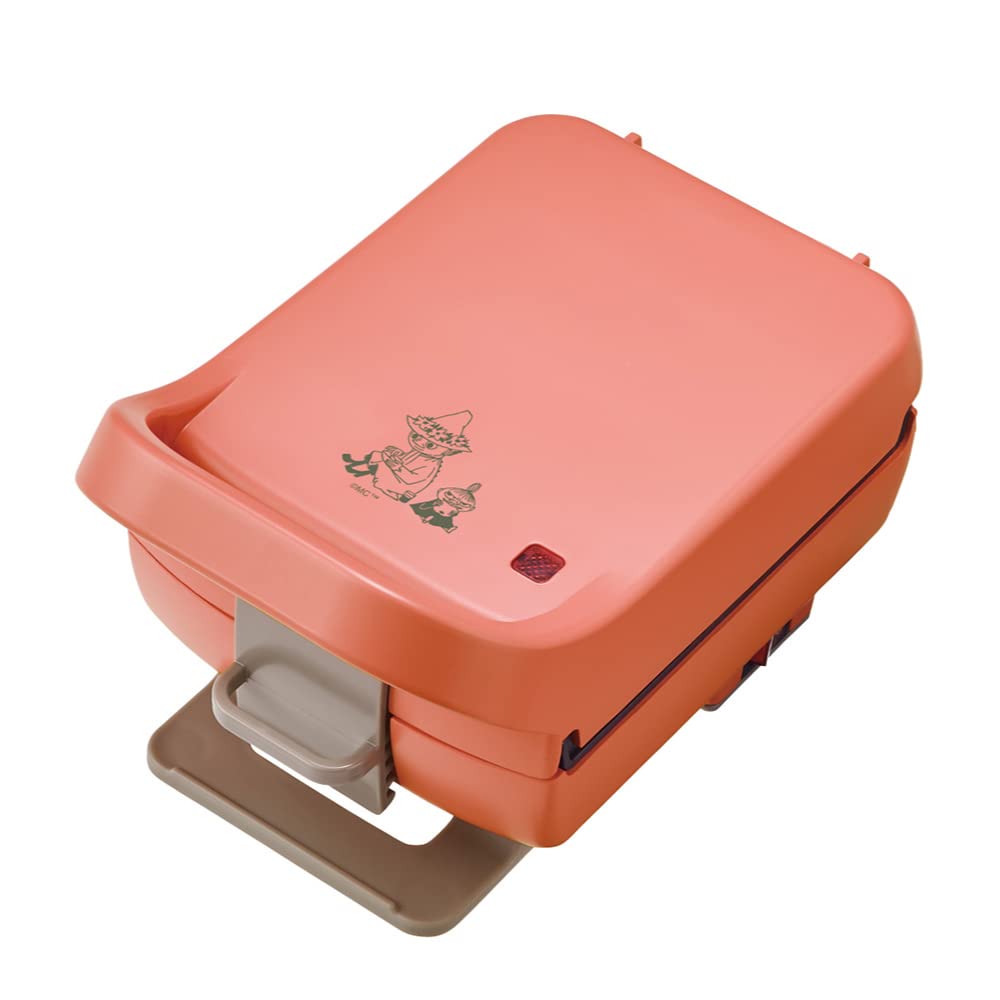 レコルト プレスサンドメーカー プラッド ムーミン RPS-2 recolte Press Sand Maker Plaid MOOMIN (サーモンピンク)