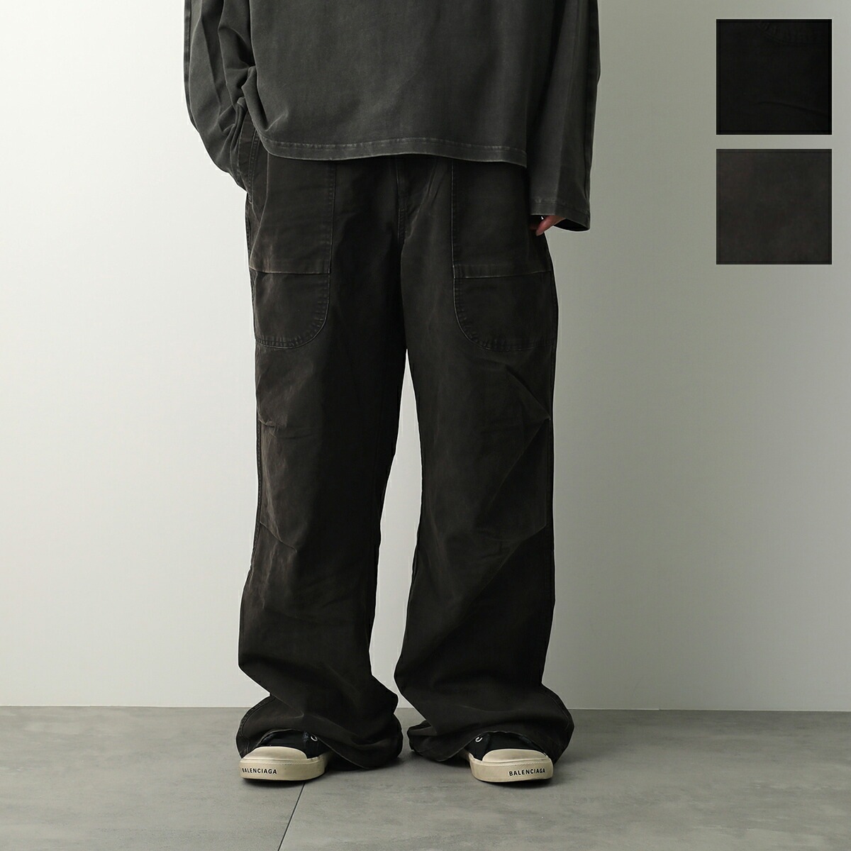 ENTIRE STUDIOS エンタイアスタジオ カーゴパンツ BARREN CARGO UNU-25-3009 メンズ ワイドシルエット ボトムス カラー2色