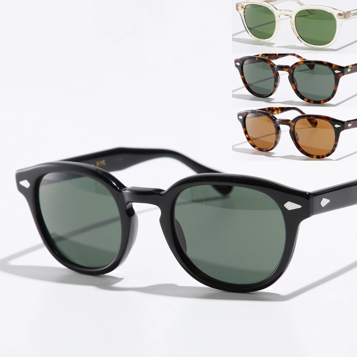 MOSCOT モスコット サングラス LEMTOSH SUN レムトッシュ メンズ ウェリントン型 クリアフレーム べっ甲 めがね メガネ 眼鏡 アイウェア カラー4色 34,362円