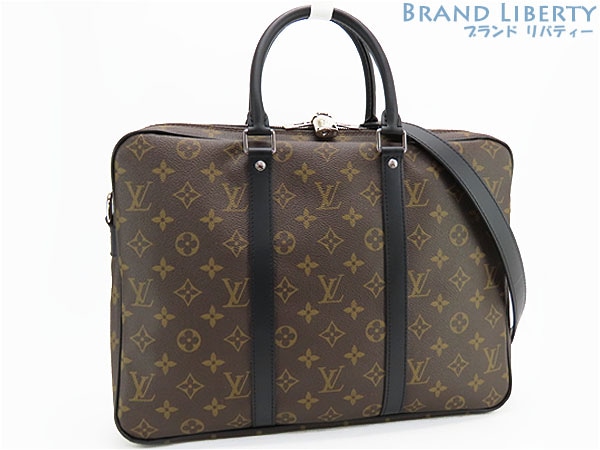 未使用ルイヴィトンモノグラムマカサーポルトドキュマンヴォワヤージュPDVPM2WAYビジネスバッグブリーフケースM52005