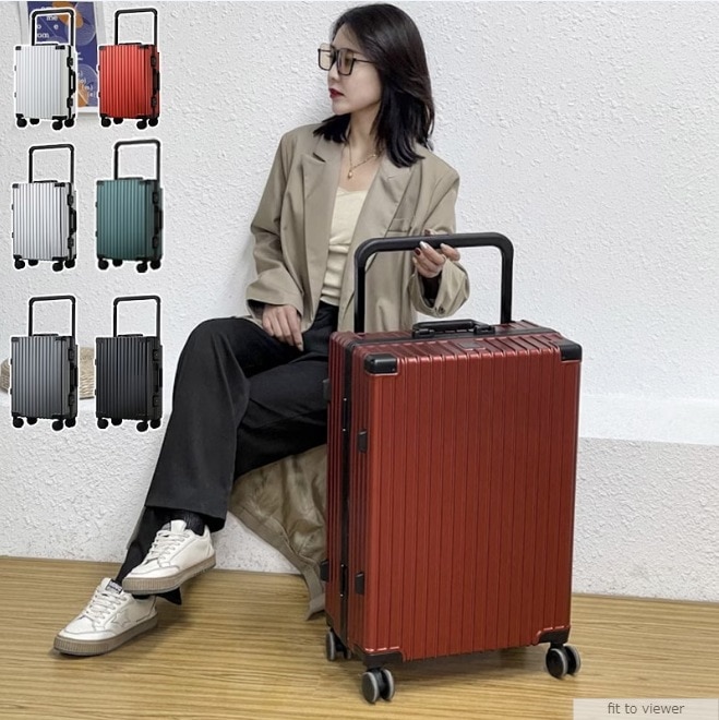 キャリーケース スーツケース 機内持ち込み 360回転キャスタ 大容量 双輪 軽量 静音設計 旅行 耐久性抜 7,769円