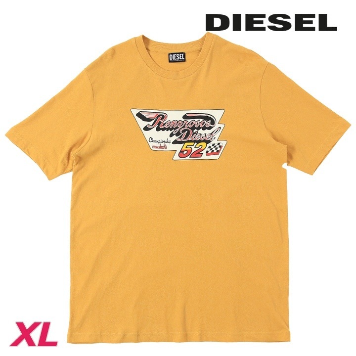 半袖Tシャツ カットソー メンズ T-JUST-C15 グラフィックプリント コットン die-m-t-f4-4cn