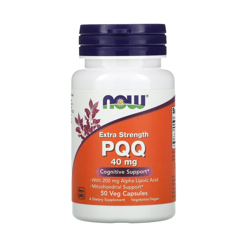 NOW Foods 余分な強度PQQ 40mg 50野菜カプセル