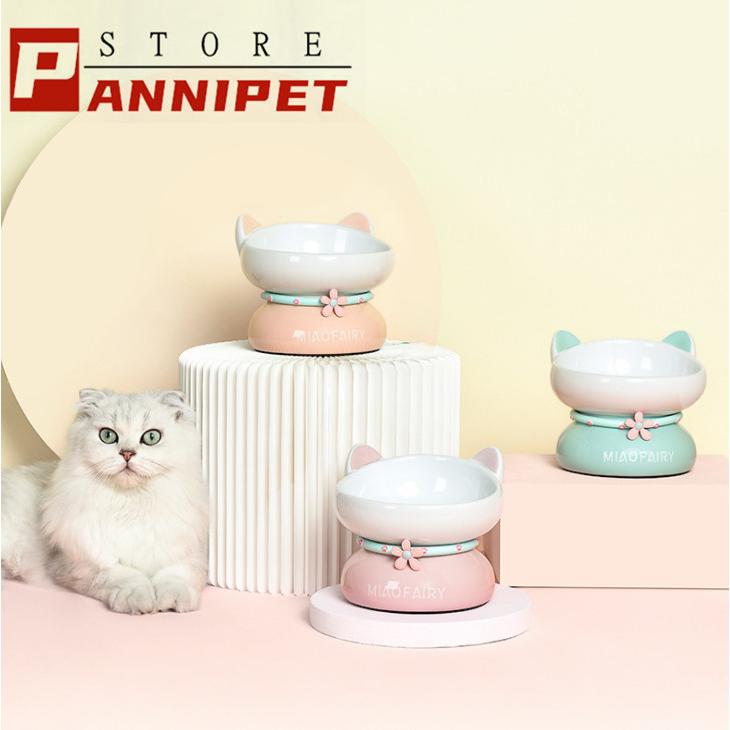 猫 ボウル 陶器 猫食器スタンド 猫食器台 フードボウル 餌入れ ペット 美しいデザイン