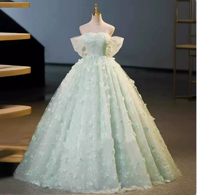 パーティードレス　ビスチェドレス　ロングドレス　花嫁　ドレス　二次会　結婚式　写真撮影　発表会　カラードレス