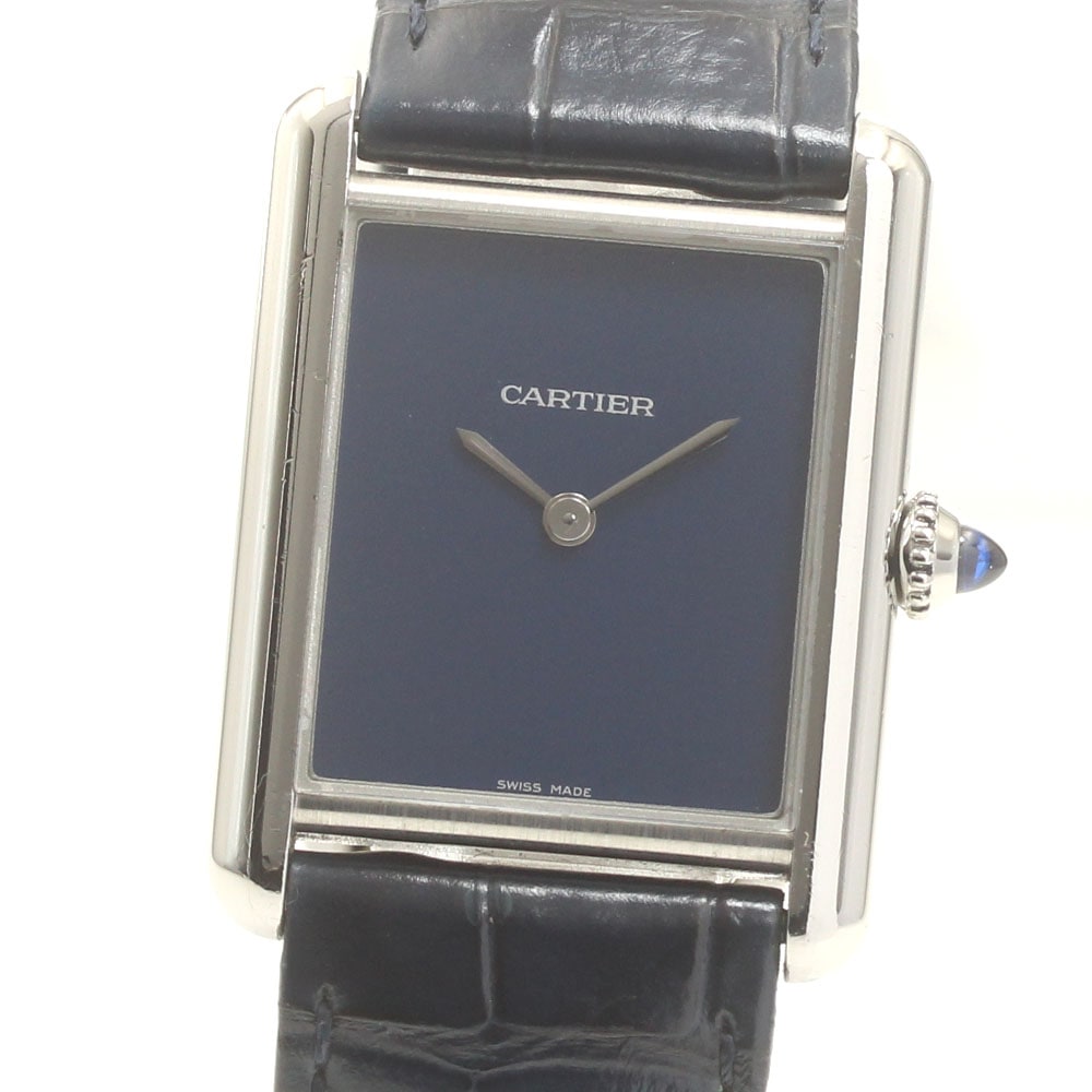 カルティエ CARTIER WSTA0055 タンクマストLM クォーツ ボーイズ 保証書付き_862606【中古】