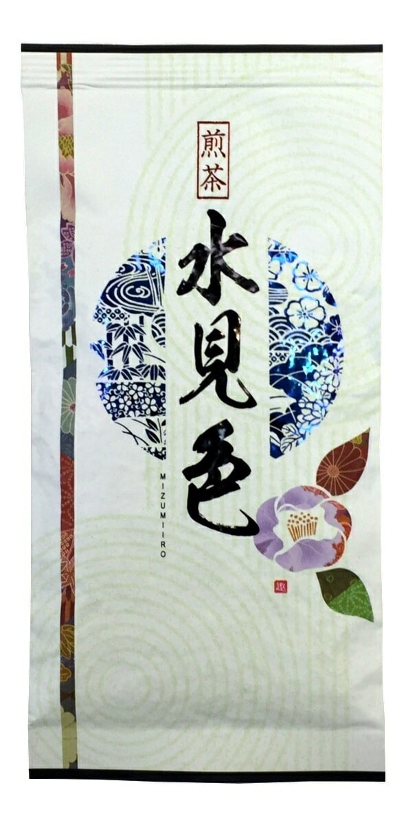 日本茶 お茶 煎茶 茶葉 水見色100g 煎茶 茶葉 国産 葉酸 緑茶 ギフト 父の日 御中元 2026 プチギフト お茶 内祝い プレゼント 還暦祝い 男性 女性 父 贈り物 香典返