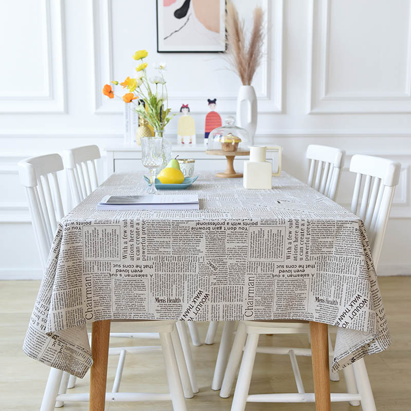 テーブルクロス 北欧INS 汚れ防止 テーブルカバー おしゃれ お手入れ簡単 長方形 無地 テーブルマット テーブルクロース マルチカバー インテリア 多色選べる 無地 食卓カバー　シンプル 140*