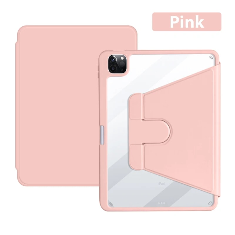 IPad AirPro 2021世代用ケース,12.9 回転シェル,Mini 6 2020 10.2 360世代, Pink Air 5 2022 6,948円