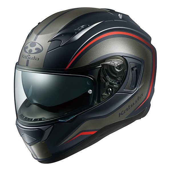 フルフェイスヘルメット カムイ・3 ナック フラットブラックグレー Lサイズ KAMUI3KNACKFBKGYL