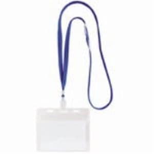 （業務用20セット）IDカード用吊下げ名札 NF-451-B 青