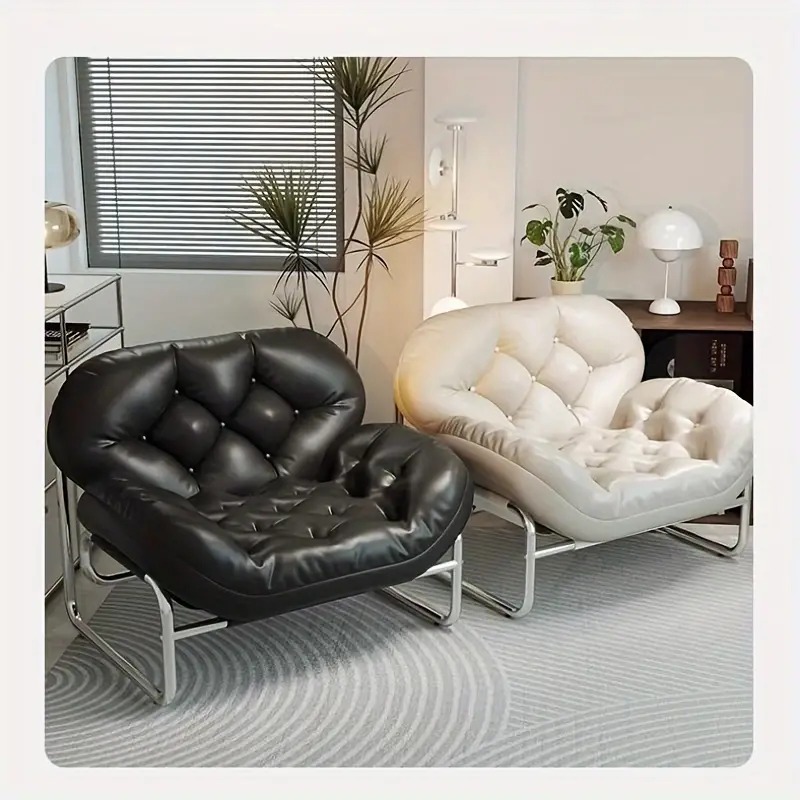 ソファ チェア シングル 柔らか モダン シンプル おしゃれ かわいい インテリア モダン 人気 韓国風 SNS映え ブラック ホワイト ブラウン