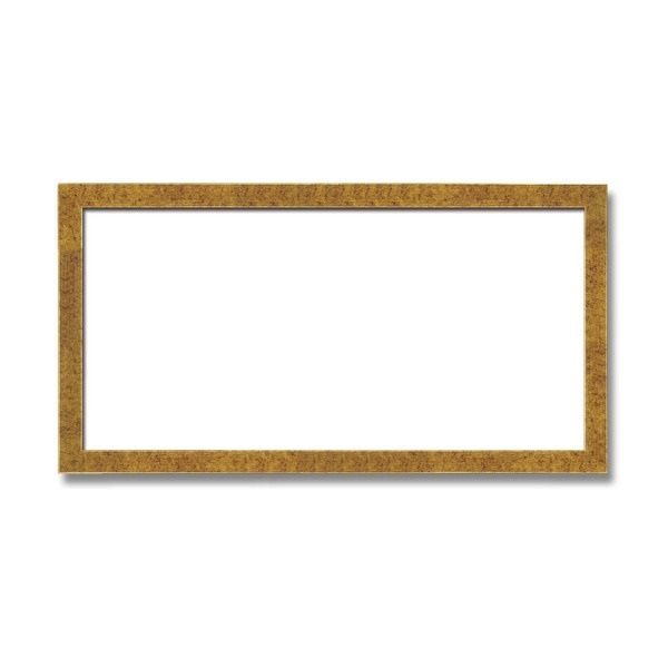 [長方形額]木製額 縦横兼用額 前面アクリル仕様 金（銀）長方形額（600x300mm）金柄紋