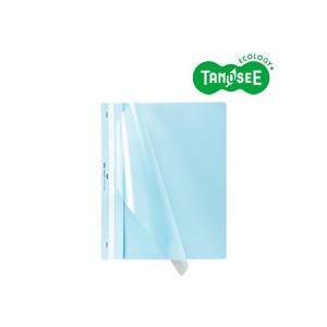 （まとめ）TANOSEE プレゼンテーションファイル（スタンダード） A4タテ 50枚収容 ブルー 5冊入×20パック
