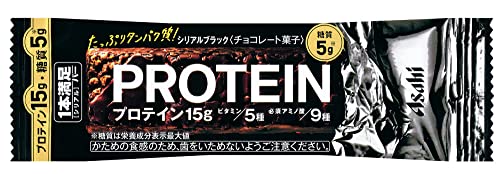 アサヒグループ食品 1本満足バー プロテインブラック 72本