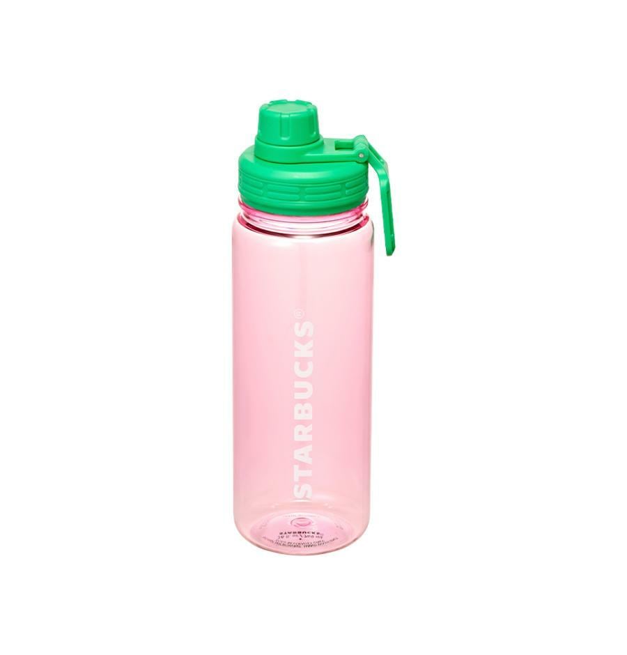 ポジティブ モリー ウォーターボトル 769ml 韓国限定 スターバ グッズ 大容量 軽量 ストラップ付き 冷水専用
