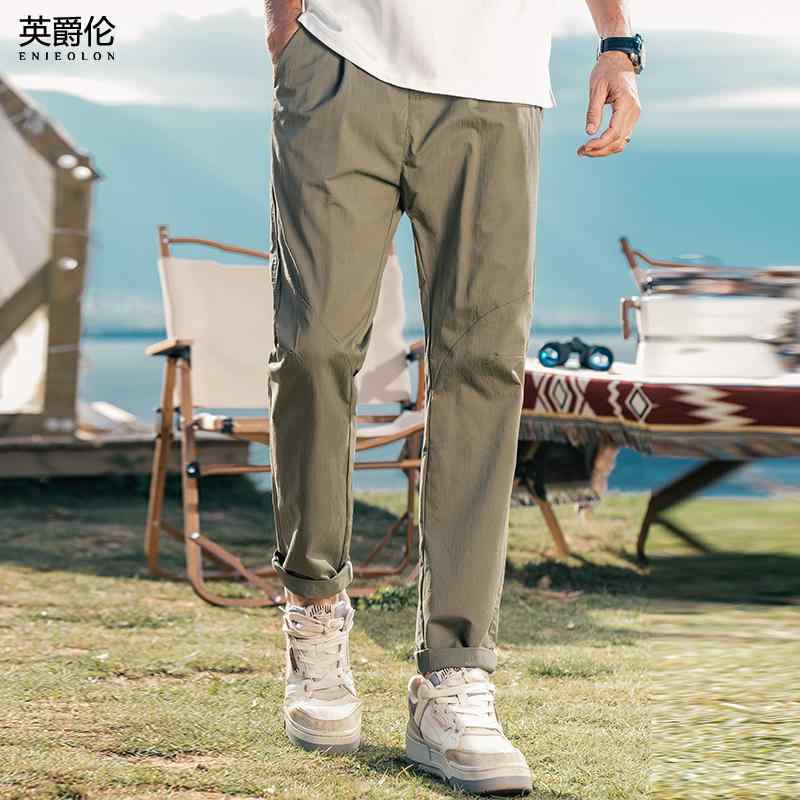 メンズ パンツ ボトムス ズボン ロング スウェット スリム 速乾 軽量 カジュアル 普段使い アウトドア スポーツ ワーク 外出 メンズ 夏 6,168円