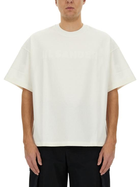 JIL SANDER Men T-Shirts J21GC0168 J20243102 WHITE
