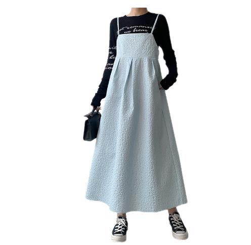折り畳み式のノースリーブロングスカートスカートスカートドレス