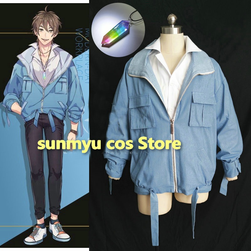 NU：カーニバル エイト Eiden デニムジャケットコスプレ衣装 サイズオーダー可能 NuCarnival