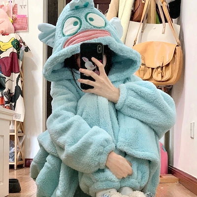 ラスト1点‼️こぎみゅん 着ぐるみ ルームウェア◆モコモコパジャマ 長袖 サンリオ 7788685954.g_400-w-st_g.jpg