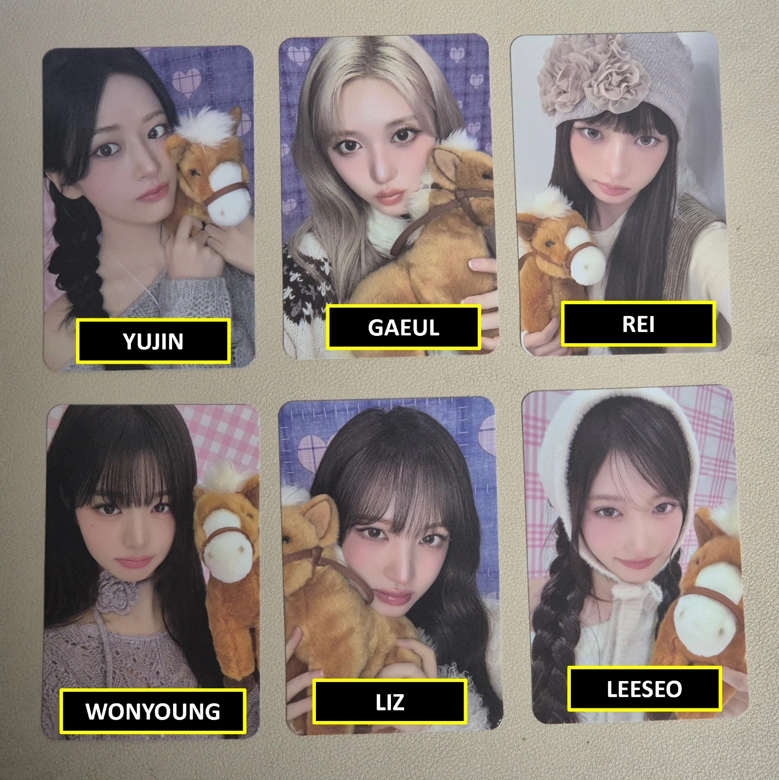 SET) IVE 2026 SEASONS GREETINGS POB PHOTOCARD STARSHIP SQUARE PHOTOCARD シーズングリーティング特典 フォトカード ポカトレカ