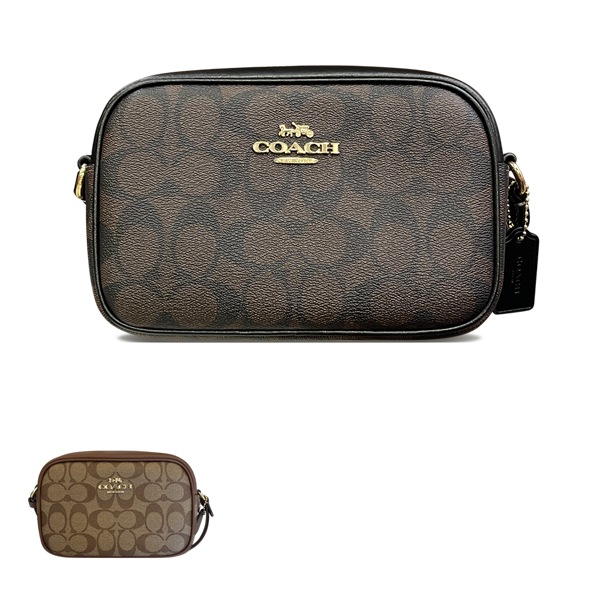 【Scarf* Free Gift】即発 正規品 USA直送 アウトレット ミニ ジェイミー カメラバッグ シグネチャー柄 CQ874【Original Wrapping】