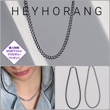 HEYHORANG [925 Silver] カーブラウンド ネックレス BOYNEXTDOOR Qoo10] HEYHORANG HEYHORANG公式取扱店 [925