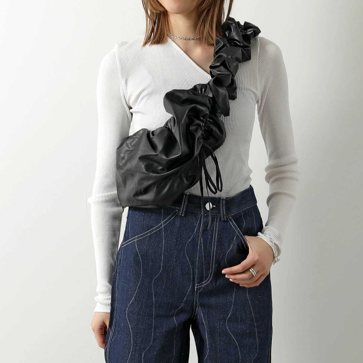 OperaSPORT オペラ スポーツ ショルダーバッグ SHIRLEY BAG T10ED14 レディース クロスボディ ボディバッグ 鞄 BLACK