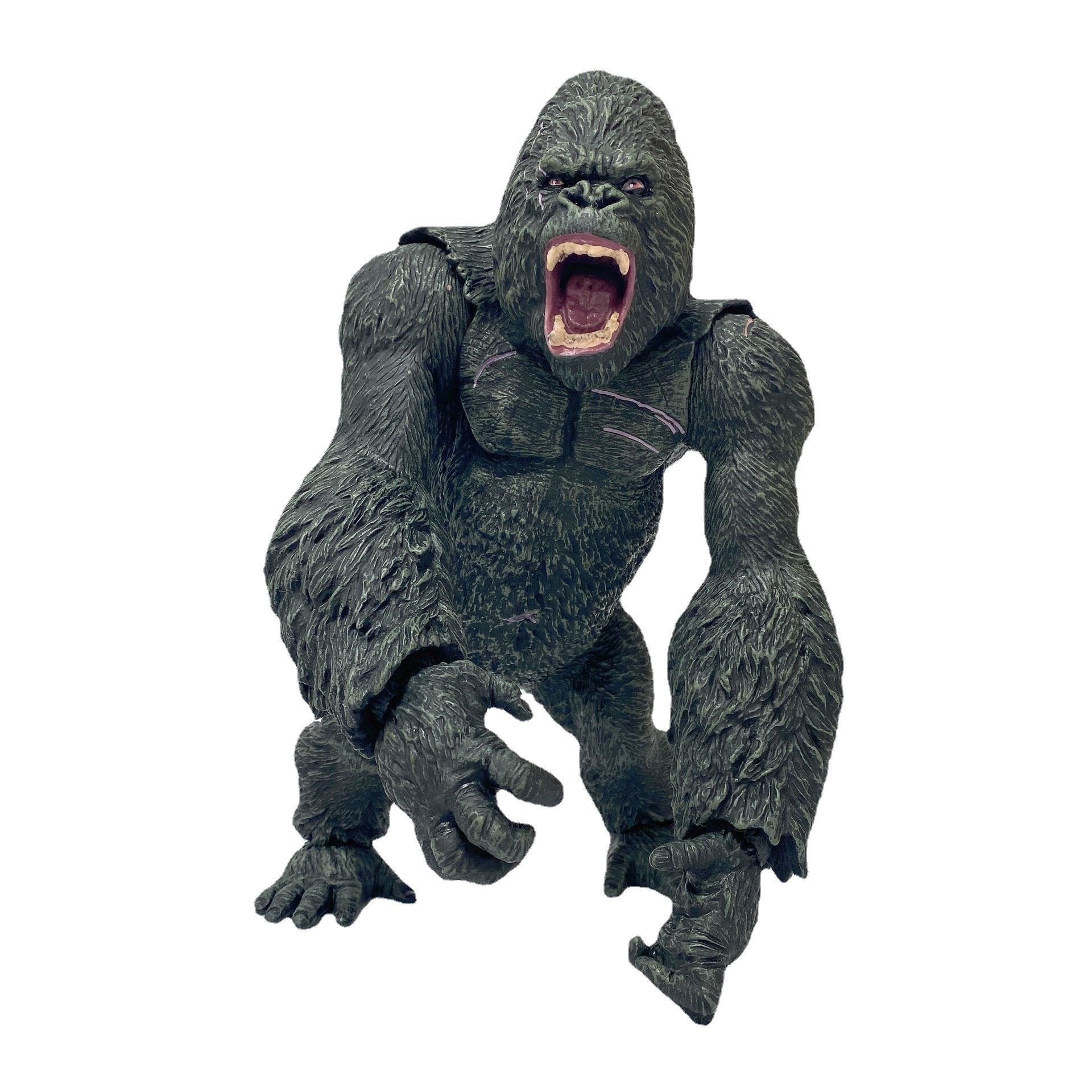 ゴジラ大戦金剛髑髏島映画版SHMゴリラフィギュアアニメ置物可動モデル