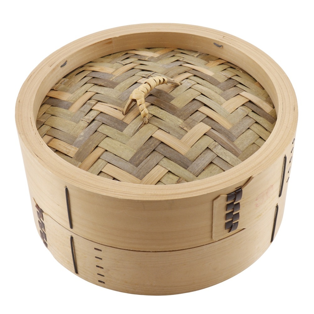 中華セイロ 30cm せいろ 桧 身蓋セット 調理器具 食器 _ 中古品