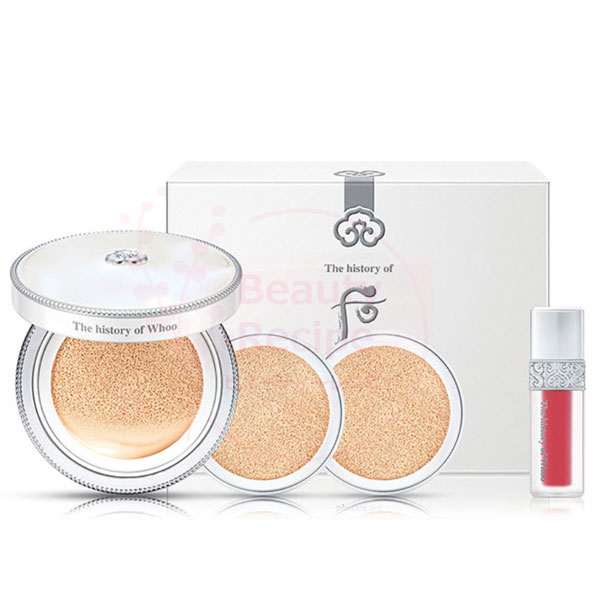 拱辰享:雪_美_白水分光 クッション SPF50+/PA+++ 15g*3ea