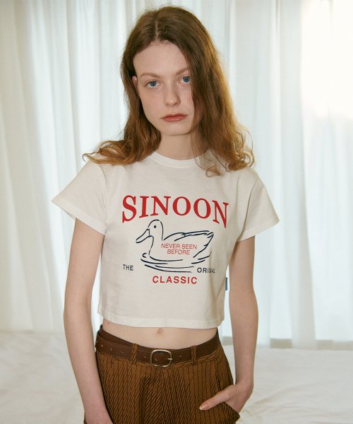 DUCKLING CROP T-SHIRT