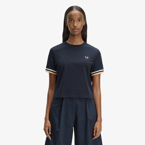 [レディース] ボールドチップTシャツ - ネイビーAFPF2612179-608