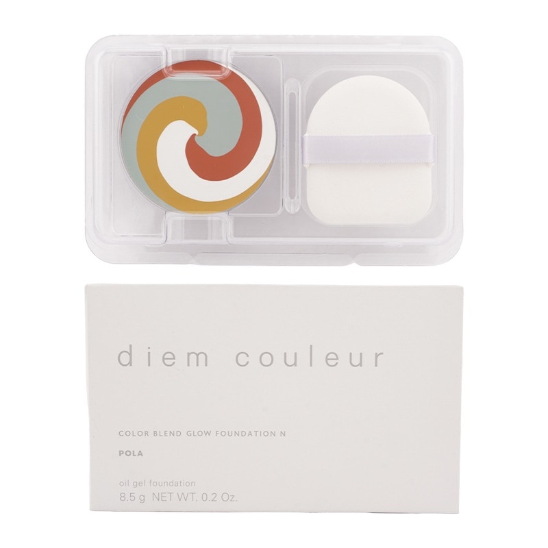 ディエム クルール カラーブレンドグローファンデーションＮ N2 リフィル 8.5g SPF20 PA+++ パフ付き 詰め替え用 [ギフトラッピング対応] 5,069円